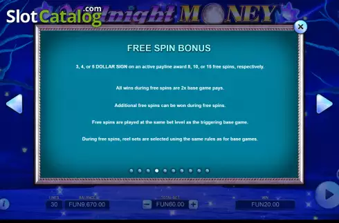 Οθόνη5. Midnight Money Κουλοχέρης