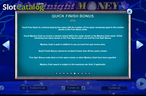 Οθόνη7. Midnight Money Κουλοχέρης