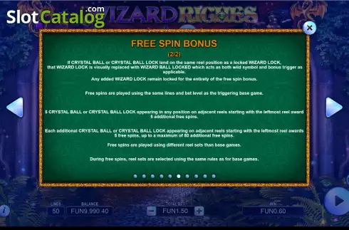 Οθόνη8. Wizard Riches Κουλοχέρης