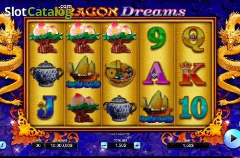 Οθόνη3. Dragon Dreams Κουλοχέρης