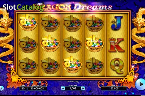 Οθόνη4. Dragon Dreams Κουλοχέρης