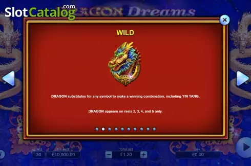Οθόνη8. Dragon Dreams Κουλοχέρης 
