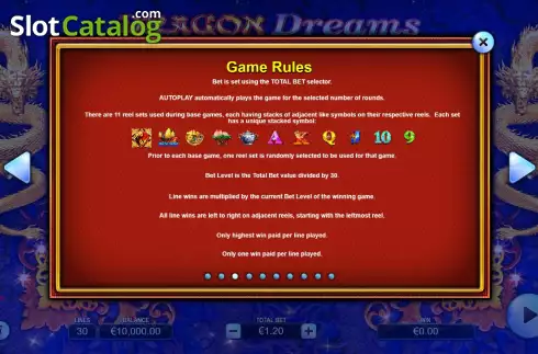 Οθόνη9. Dragon Dreams Κουλοχέρης 