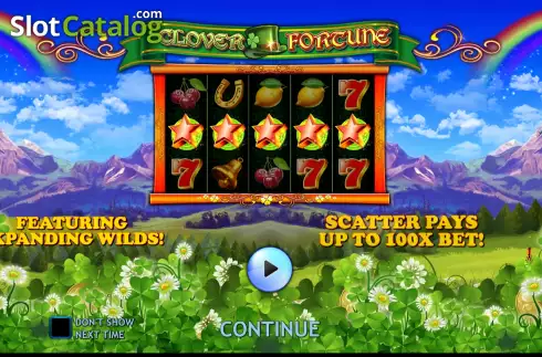 Οθόνη2. Clover Fortune Κουλοχέρης