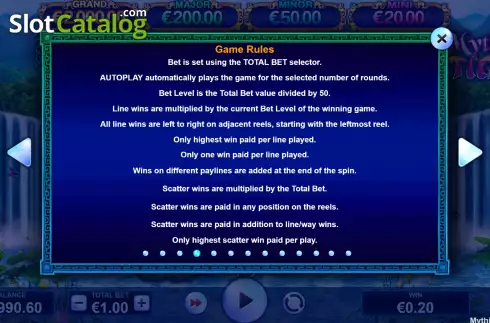 Οθόνη8. Mythic Tiger Κουλοχέρης