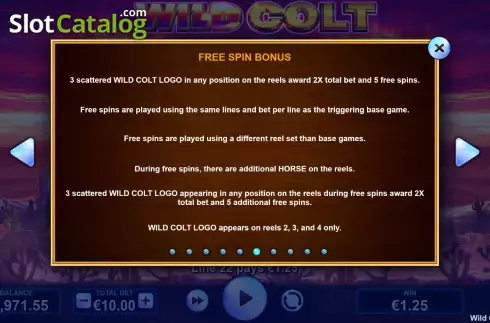 Οθόνη8. Wild Colt Κουλοχέρης