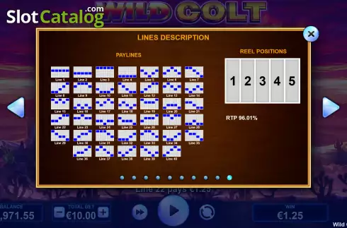 Οθόνη9. Wild Colt Κουλοχέρης