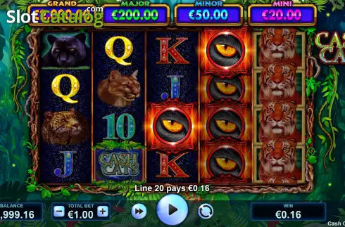 Οθόνη3. Cash Cats Κουλοχέρης
