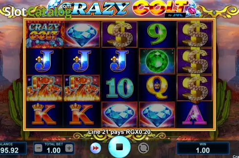 Οθόνη3. Crazy Colt Κουλοχέρης