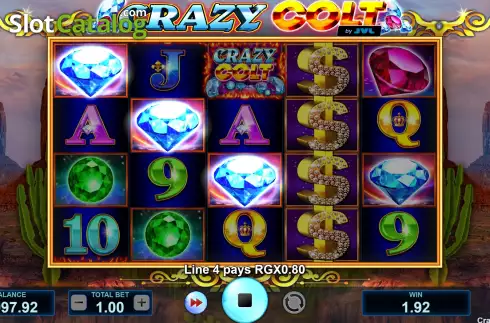 Οθόνη4. Crazy Colt Κουλοχέρης
