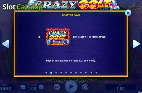 Οθόνη6. Crazy Colt Κουλοχέρης