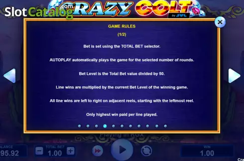 Οθόνη8. Crazy Colt Κουλοχέρης