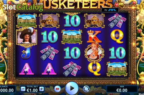 Οθόνη2. Musketeers (JVL) Κουλοχέρης