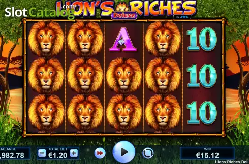 Οθόνη6. Lions Riches Deluxe Κουλοχέρης