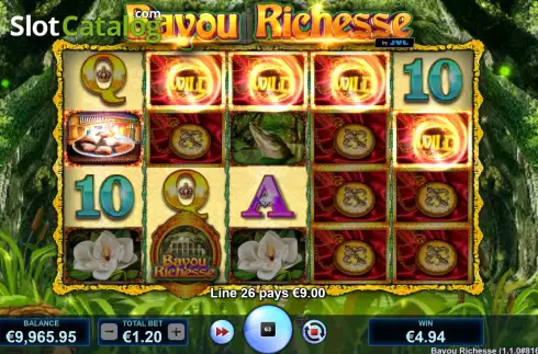 Οθόνη6. Bayou Richesse Κουλοχέρης