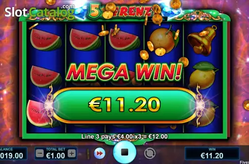 Οθόνη4. 5X Frenzy Κουλοχέρης 