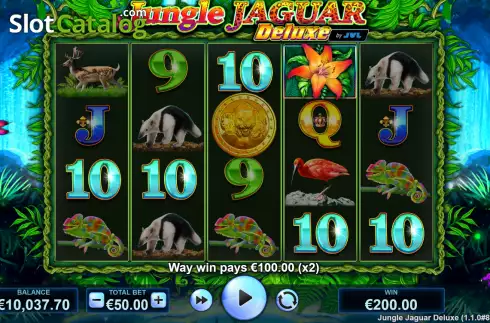Οθόνη4. Jungle Jaguar Deluxe Κουλοχέρης 