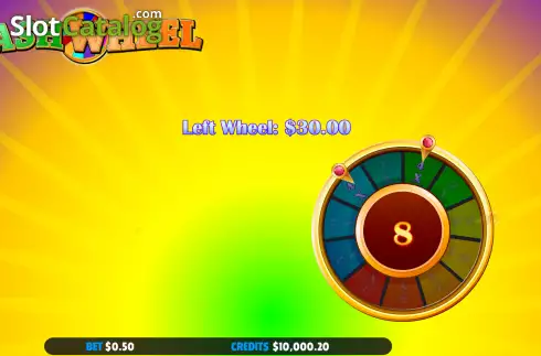 Οθόνη5. Cash Wheel Κουλοχέρης