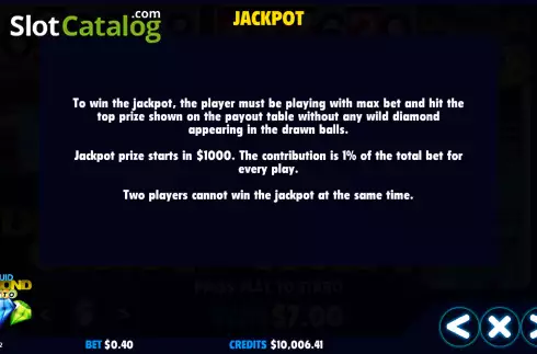 Οθόνη6. Liquid Diamond Lotto Κουλοχέρης