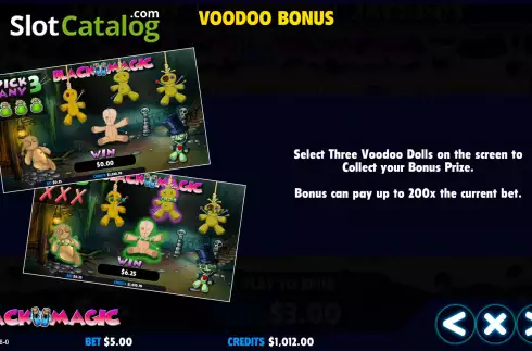 Οθόνη7. Black Magic (Jackpot Software) Κουλοχέρης