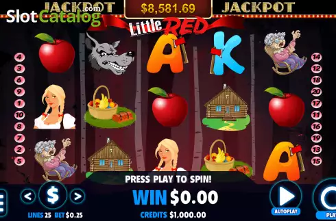 Οθόνη2. Little Red (Jackpot Software) Κουλοχέρης