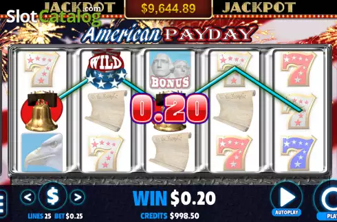Οθόνη4. American Payday Κουλοχέρης