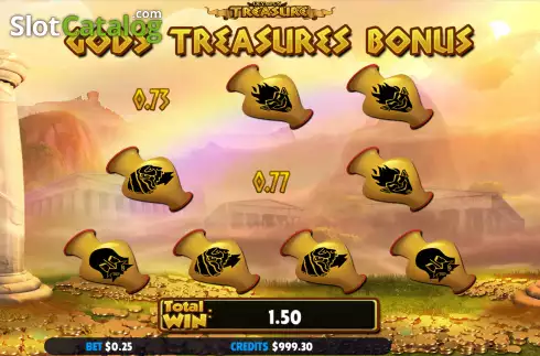 Οθόνη5. Olympus Treasure (Jackpot Software) Κουλοχέρης