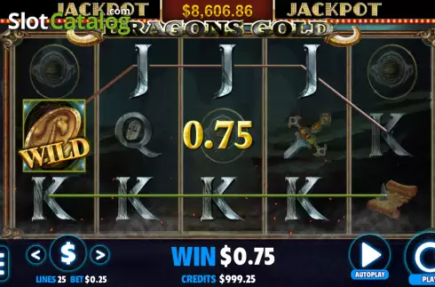 Οθόνη3. Dragons Gold (Jackpot Software) Κουλοχέρης