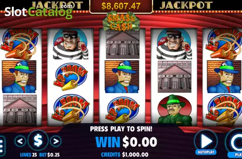 Οθόνη2. Smash Cash (Jackpot Software) Κουλοχέρης 