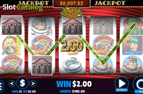 Οθόνη3. Smash Cash (Jackpot Software) Κουλοχέρης 