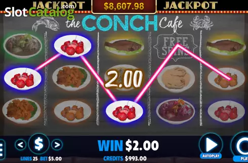 Οθόνη4. The Conch Cafe Κουλοχέρης 