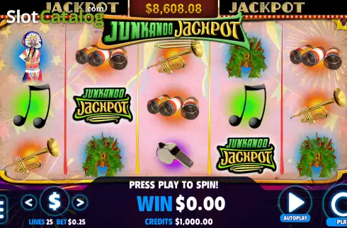 Οθόνη2. Junkanoo Jackpot Κουλοχέρης