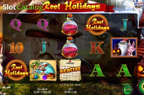 Οθόνη3. Reel Holidays Κουλοχέρης