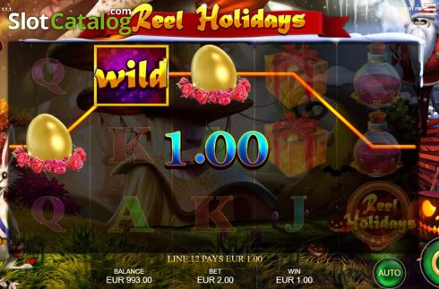 Οθόνη4. Reel Holidays Κουλοχέρης