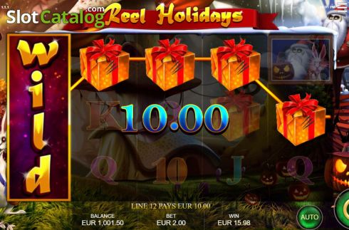 Οθόνη5. Reel Holidays Κουλοχέρης