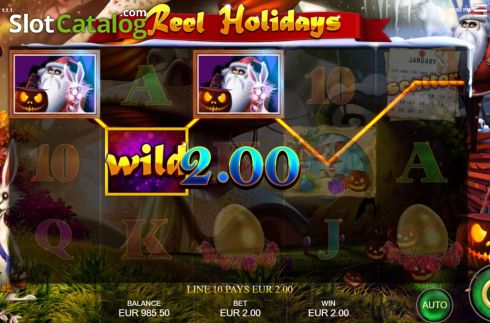 Οθόνη6. Reel Holidays Κουλοχέρης