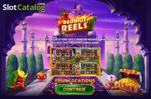 Οθόνη2. Red Hot Reels Κουλοχέρης
