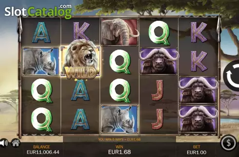 Οθόνη5. Savanna Roar Κουλοχέρης