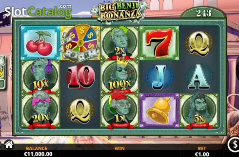 Οθόνη3. Big Benji Bonanza Κουλοχέρης