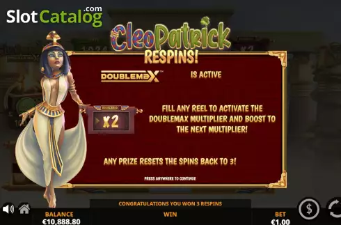Οθόνη8. CleoPatrick DoubleMax Κουλοχέρης 