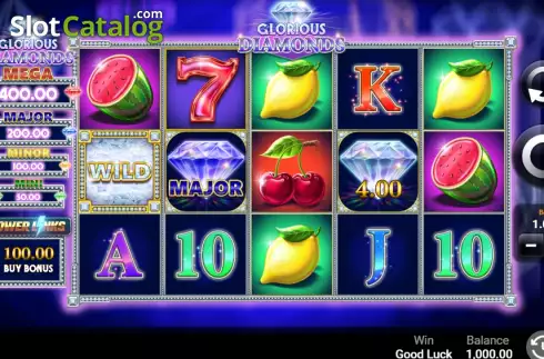 Οθόνη2. Glorious Diamonds Κουλοχέρης