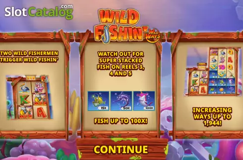 Οθόνη2. Wild Fishin Wild Ways Κουλοχέρης
