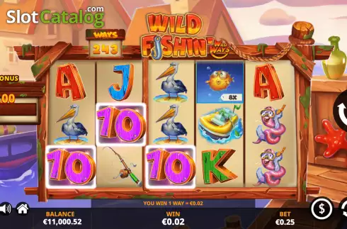 Οθόνη5. Wild Fishin Wild Ways Κουλοχέρης