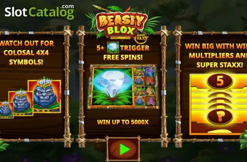 Οθόνη2. Beasty Blox Gigablox Κουλοχέρης