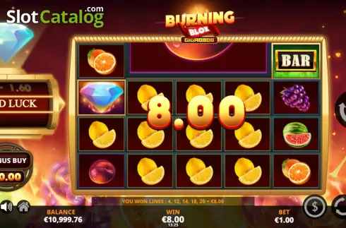 Οθόνη6. Burning Blox Gigablox Κουλοχέρης