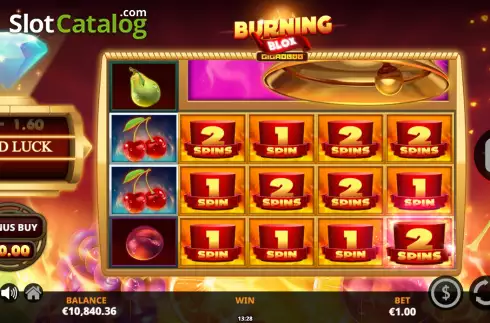 Οθόνη8. Burning Blox Gigablox Κουλοχέρης