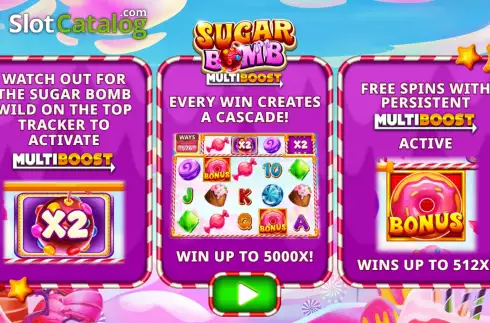Οθόνη2. Sugar Bomb Multiboost Κουλοχέρης 