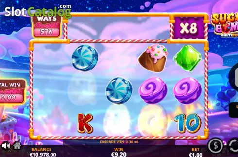 Οθόνη9. Sugar Bomb Multiboost Κουλοχέρης 