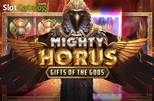 Mighty Horus Gifts of the Gods Λογότυπο Mighty Horus Gifts of the Gods Λογότυπο