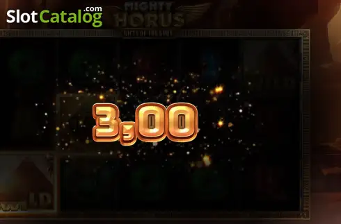 Οθόνη3. Mighty Horus Gifts of the Gods Κουλοχέρης